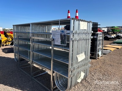 Quantity of (20) 10 ft x 5 ft Livestock Corral Panel متنوعة/ معدات لتربية الماشية
