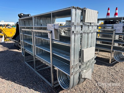 Quantity of (20) 10 ft x 5 ft Livestock Corral Panel متنوعة/ معدات لتربية الماشية