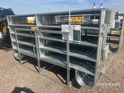 Quantity of (20) 10 ft x 5 ft Livestock Corral Panel (Unused)