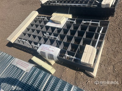 Quantity of (50) Metal Steel Wire Mesh Sheet 36 in x 72 in (Unused)