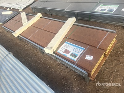 Quantity of (20) Polyurethane Insulated Metal Wall Panels (Unused)