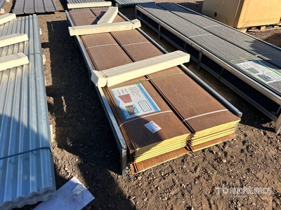 Quantity of (20) Polyurethane Insulated Metal Wall Panels Varios otros