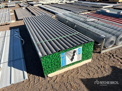 Quantity of (58) Grey UPVC Rigid Non-Metallic Conduit 10 Ft X 3 In (Unused)