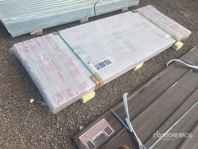 Quantity of (20) Clear Multi-wall Polycarbonate Pane 8 Ft X 27 In Divers - autres (Unused)