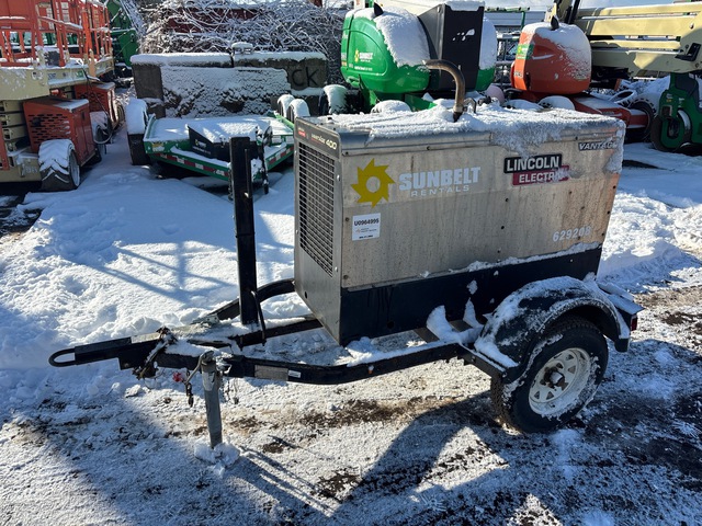 2014 Lincoln Vantage 400 450 A Mobile Multi-Process Engine Driven Welder