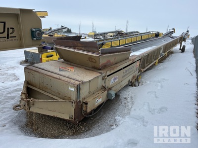 2016 KPI 47-4270RP 42 in x 70 ft Portable Transfer Conveyor