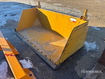 80 in Snow Skid Steer Bucket