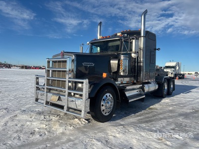 2009 Kenworth W900 6x4 تراكتور شاحنة كابينة النوم (ثنائية المحور)