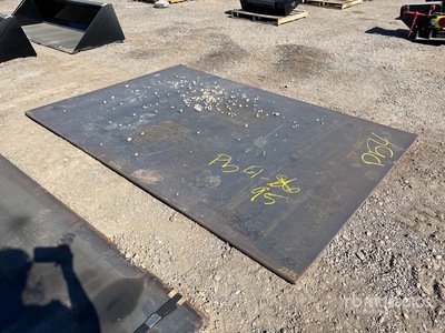 2025 Kit Containers 108 in x 72 in Steel Plates (Unused)