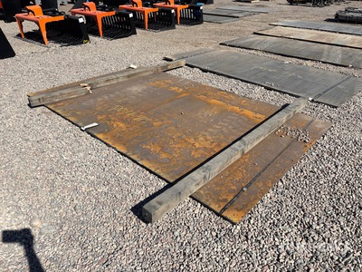 2025 Kit Containers 10 ft x 6 ft Steel Plates (Unused)