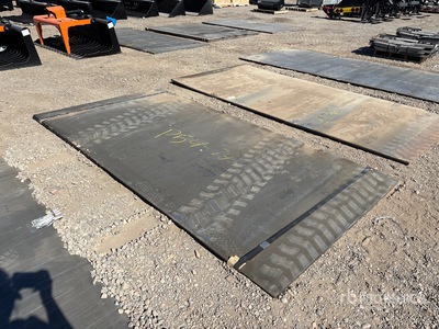 2025 Kit Containers 10 ft x 5 ft Steel Plates (Unused)