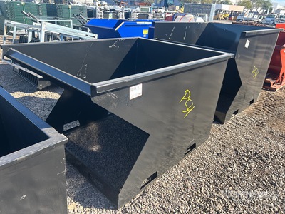 2025 Kit Containers 1.5YFT-SST Skid Steer Dump Hopper
