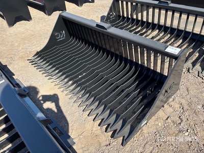 2025 Kit Containers QT-SB-H72-F 72 in Skid Steer Screening Bucket