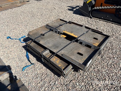 2025 Kit Containers QT-F-BLANK 46 in Skid Steer Attachment Mounting Plate (Unused)