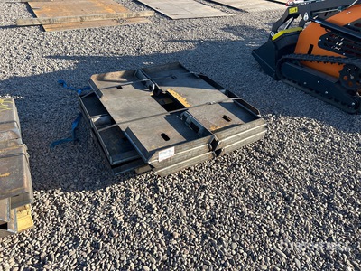 2025 Kit Containers QT-F-BLANK Skid Steer Attachment Mounting Plate