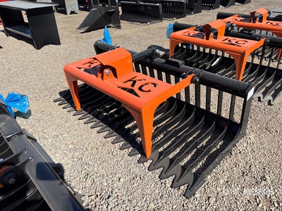 2025 Kit Containers QT-SG-S76-V3 76 in Skid Steer Grapple (Unused)