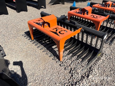 2025 Kit Containers QT-SG-S76-V3 76 in Skid Steer Grapple (Unused)