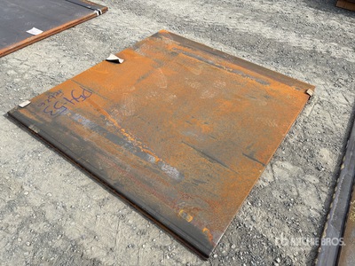 Quantity of (2) 2025 Kit Containers 68 in x 72 in Steel Plates