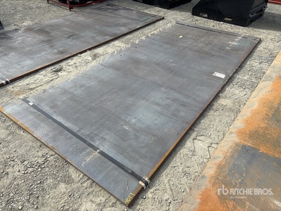 Quantity of (2) 2025 Kit Containers 72 in x 156 in Steel Plates