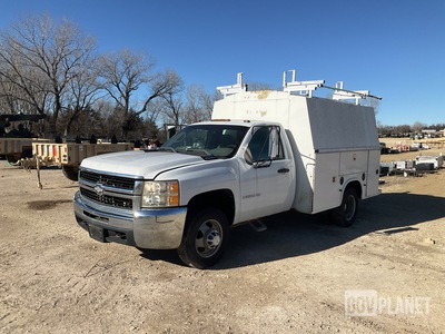 2008 Chevrolet Silverado 3500HD 4x4 Utility Truck