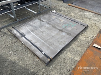 Quantity of (2) 2025 Kit Containers 57 in x 72 in Steel Plates