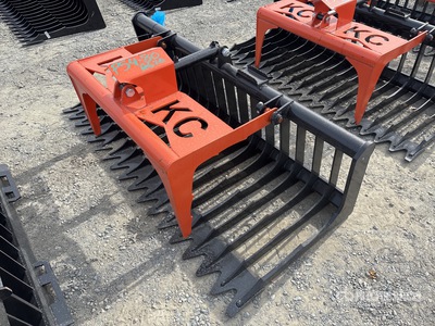 2025 Kit Containers QT-SG-S76-V3 76 in Skid Steer Grapple