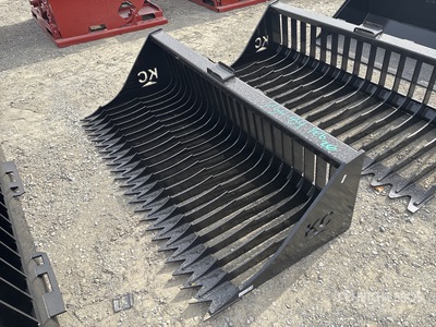 2025 Kit Containers QT-SB-H72-F 72 in Skid Steer Screening Bucket