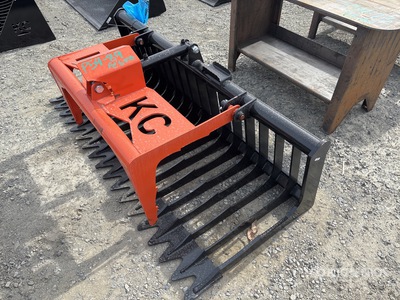 2025 Kit Containers QT-SG-S76-V3 76 in Skid Steer Grapple