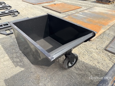 2025 Kit Containers MSS-WB 35 in Mini Skid Steer Wheel Barrow