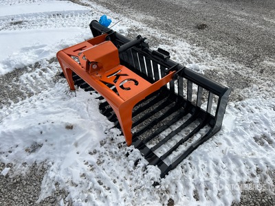 2025 Kit Containers QT-SG-S76-V3 76 in Skeleton Grappin pour chargeuse à différentiel (Unused)