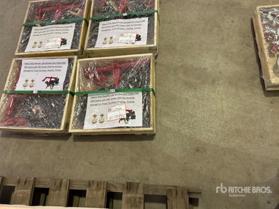 Heavy-Duty Ratchet Load Binders and Chains Set