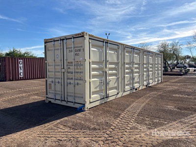 2025 40 ft High Cube Multi-Door Contenedor de almacenamiento
