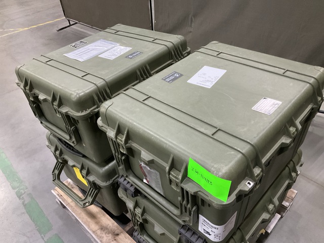 (4) Pelican 1630 Storage Cases