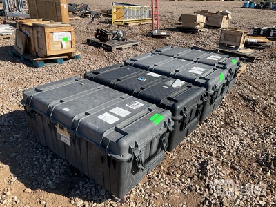 (4) Pelican Storage Cases