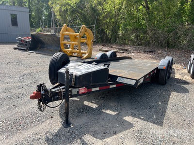 2018 Pratt EZ-1980 19 ft T/A Tilt Deck Trailer