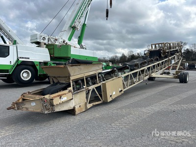 2017 KPI 30 in x Portable Stacking Hydraulic Stacking Conveyor