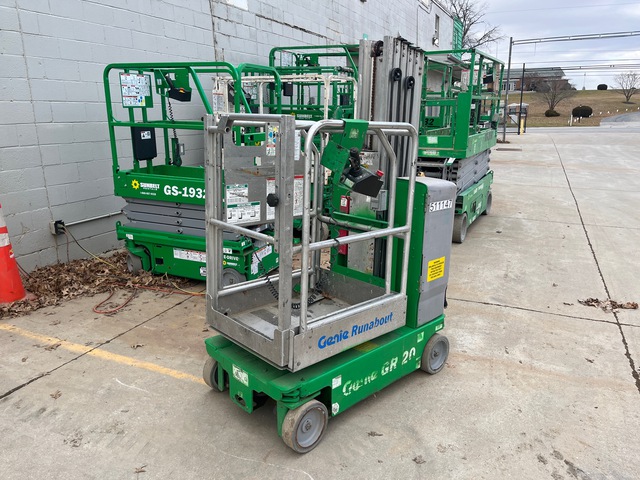 2013 Genie GR-20 Vertical Mast Lift