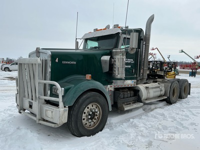2018 Kenworth W900 6x4 T/A Day Cab Truck Tractor
