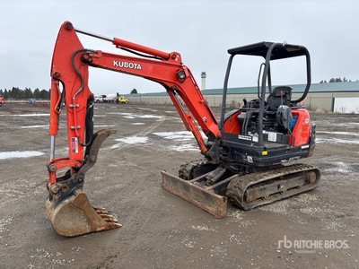 2019 Kubota KX71-3S4R1 Mini Excavator