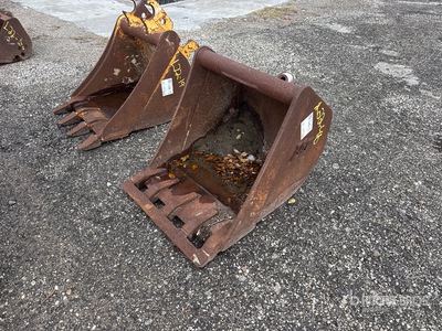 23.5 in Q/C Digging Godet arrière de rétrocaveuse