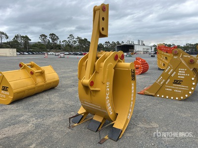 SEC Q/C Excavator Grapple - Fits 20 - 24 Ton