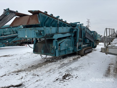 2012 Powerscreen Warrior 2400 Tracked Screen Plant