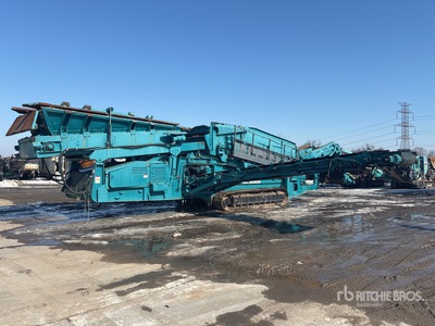 2012 Powerscreen Warrior 2400 Tracked Screen Plant