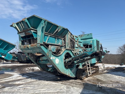 2011 Powerscreen XH320 Tracked Impact Crusher Plant