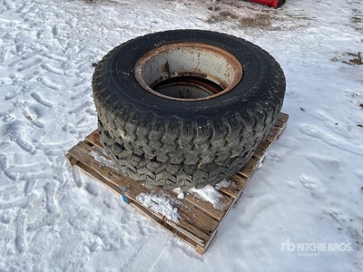 Quantity of (2) 9.00-20 Tires