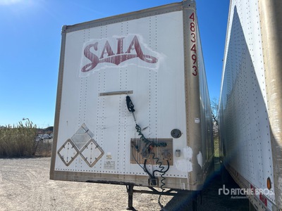 2006 Wabash DVCVHPC 48 ft x 102 in Sliding T/A Remorque fourgon