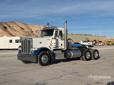 2016 Peterbilt 389 6x4 T/A Day Cab Truck Tractor
