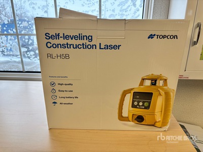 2025 Topcon RL-H5B Self-Leveling Rotary Laser Level (Unused)