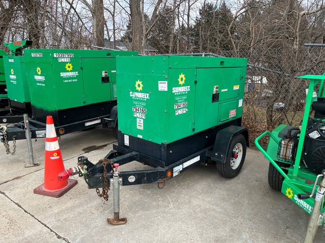 2015 Multiquip DCA25SSIU4FSG 20 kW Mobile Generator Set