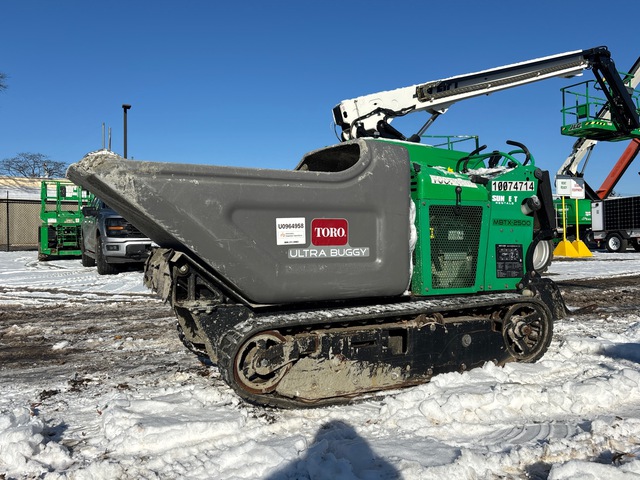 2018 Toro MBTX-2500 Stand-On Mini Crawler Concrete Buggy